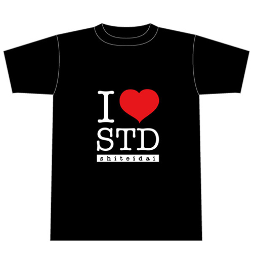 おまどこオリジナルILOVESTDTシャツ(黒)